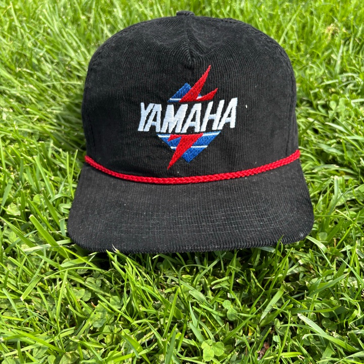 Vintage Yamaha Corduroy SnapBack hat