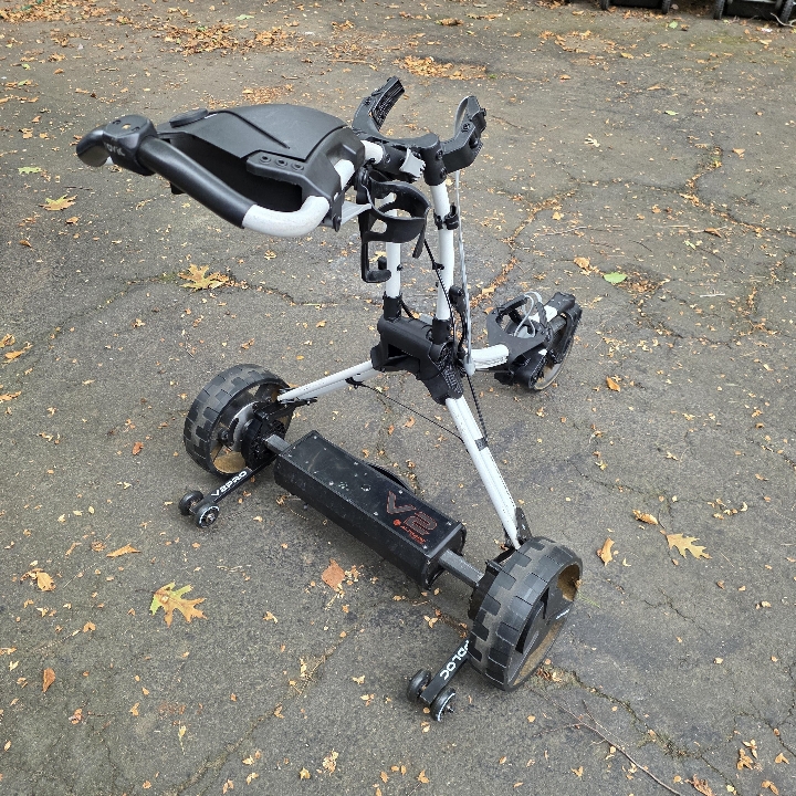 Remote control golf caddy. Alphard eWheels v2 pro + Rovic rv1s
