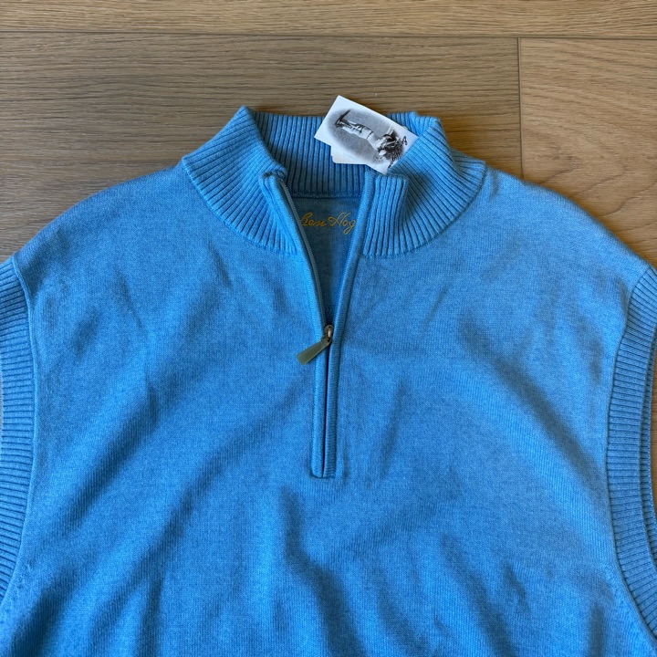 NWT Vintage Ben Hogan Quarter-Zip Golf Vest