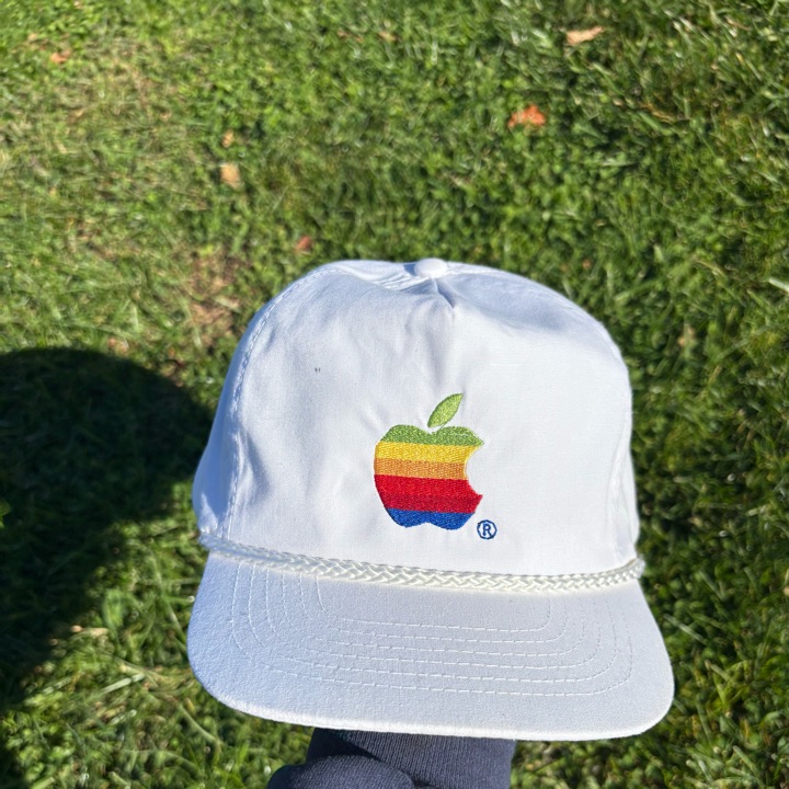 Vintage Apple Macintosh hat