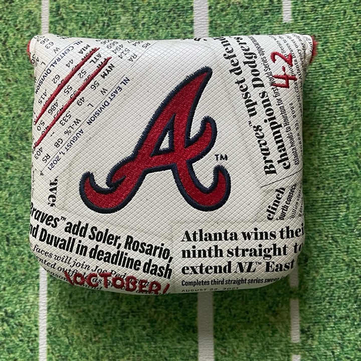 Swag Golf Atlanta Braves World Series Mallet Cover