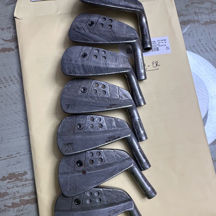 Sub70 649 MB Tour 4-pw iron heads great shape