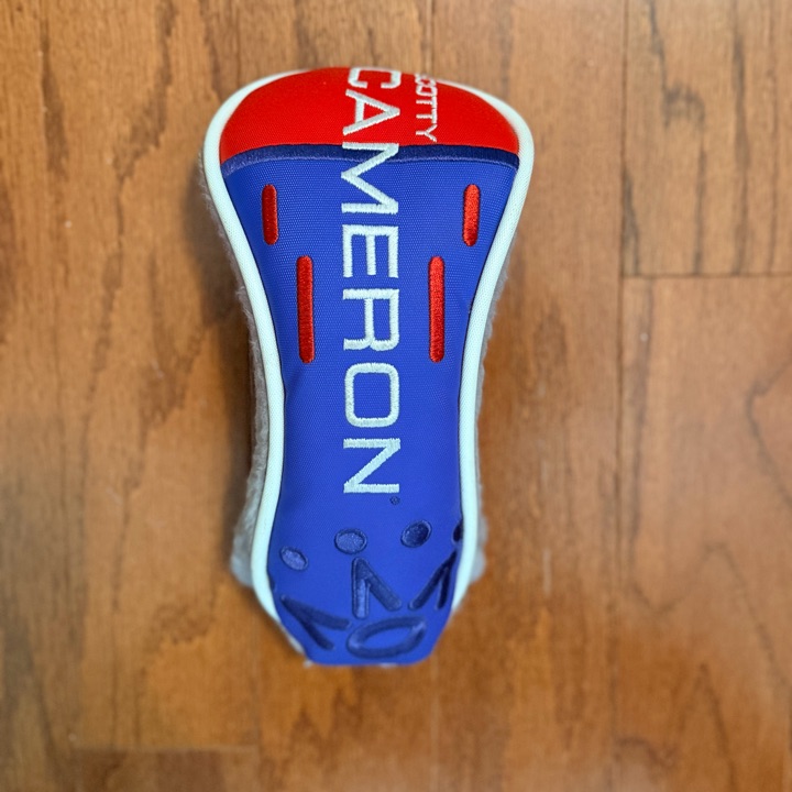 Scotty Cameron Golf Wood Headcover - Blue Red White, 1 Headcover