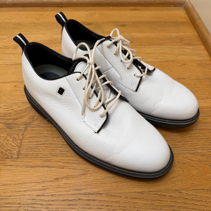 NEW G/Fore Mens Tuxedo Disruptor Golf Shoes Snow / Monument  display picture 1